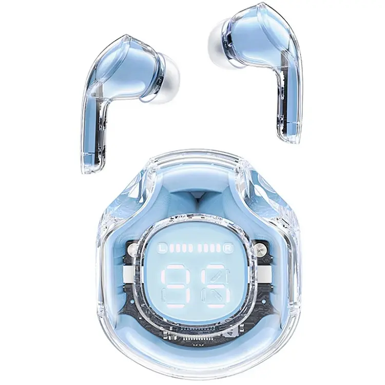 Наушники TWS Acefast T8 ice blue - фото 3