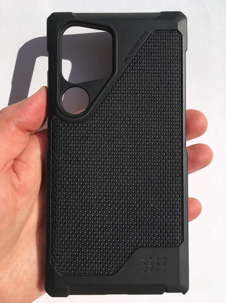 Чохол протиударний UAG Metropolis LT MagSafe для Samsung Galaxy S25 Ultra (S938) Black Kevlar 214470113940 - фото 6