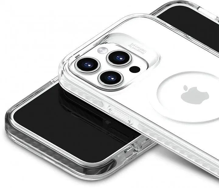 Панель чохол магнітний Vokamo Smult MagSafe для Apple iPhone 15 Pro Max White - фото 4