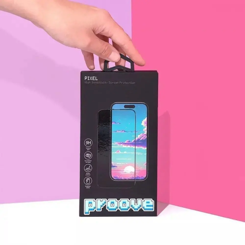 Захисне скло Proove Pixel для Apple iPhone 16 Pro Max Black (PGPPXI16PM01) [116879] - фото 5