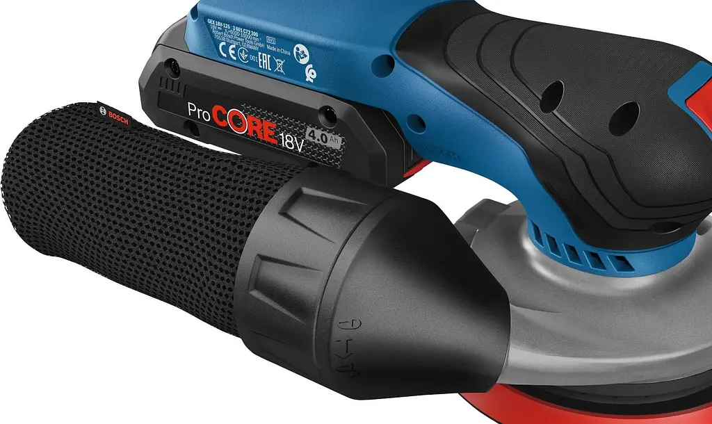 Шлифмашина эксцентриковая аккумуляторная Professional GEX 18V-125 18В Bosch teh0025465 - фото 5