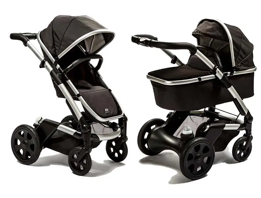 Универсальная коляска 2 в 1 Heetee Mayfair, Black/Black, чорний (MF1.N.2P.BB) - фото 2
