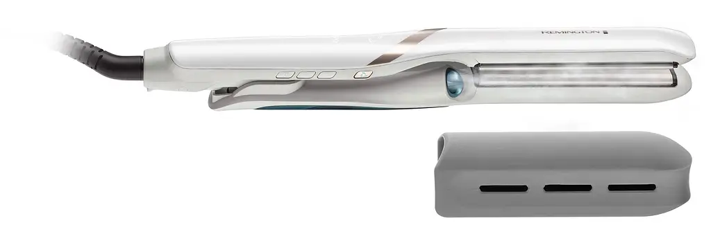 Випрямляч Remington Hydraluxe Pro, 56 Вт, температурних режимів 5, 150-230С, дисплей, кераміка, білий - фото 3