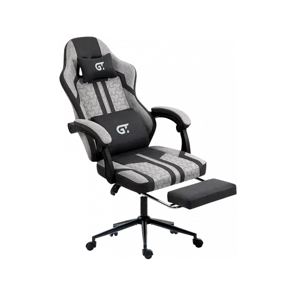 Геймерське крісло GT Racer X-2337 Fabric Gray - фото 8
