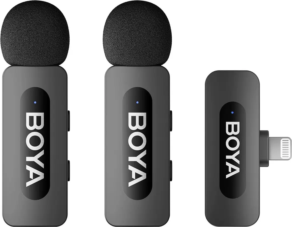 Мікрофон Boya BY-V3 Lightning Black (BY-V3) - фото 3