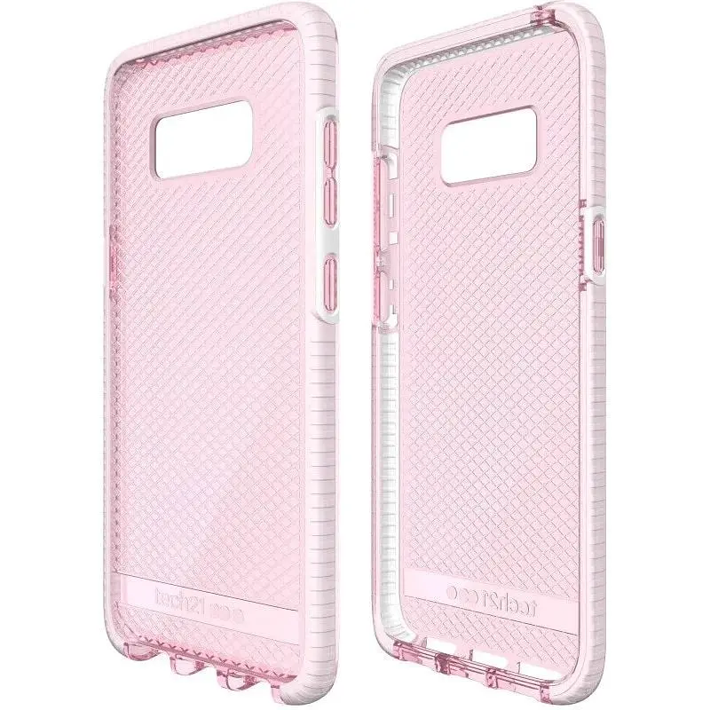 Протиударний чохол Tech21 Evo Check для Samsung Galaxy S8 Plus Pink - фото 7