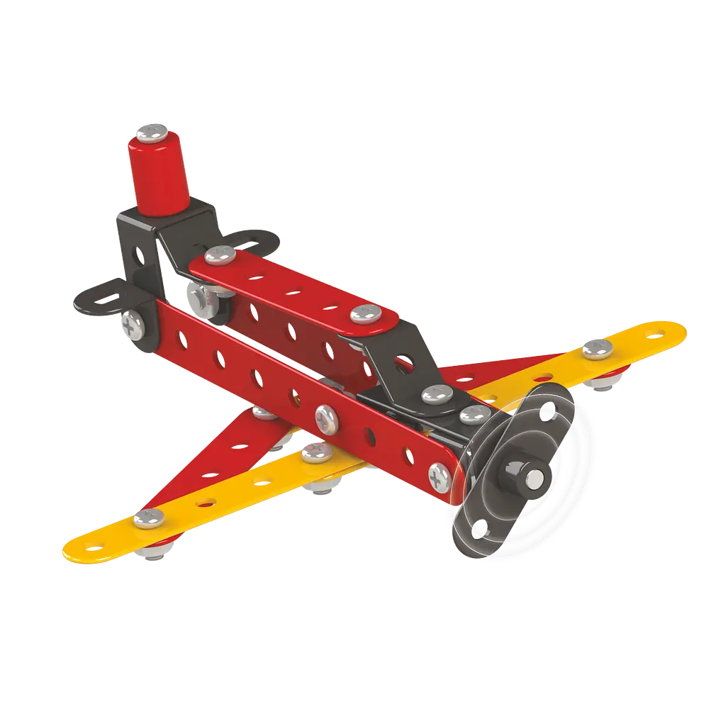 Конструктор Zephyr Mechanix Junior металлический развивающий 155 элементов 14 моделей - фото 7