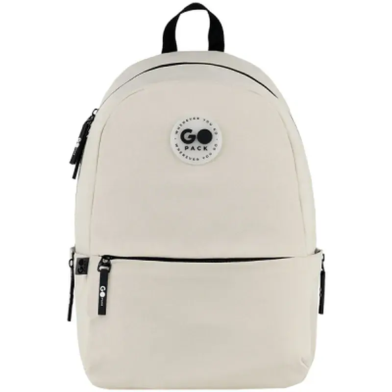 Рюкзак шкільний GoPack Education Teens 188M-1 бежевий (GO26-188M-1) - фото 2