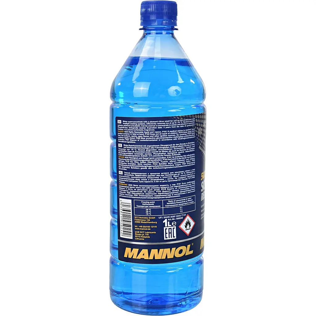 Зимовий омивач скла Mannol Scheiben-Reiniger концентрат 1 л - фото 2