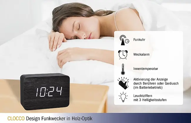 Годинник настільний TFA CLOCCO 60254901 - фото 7