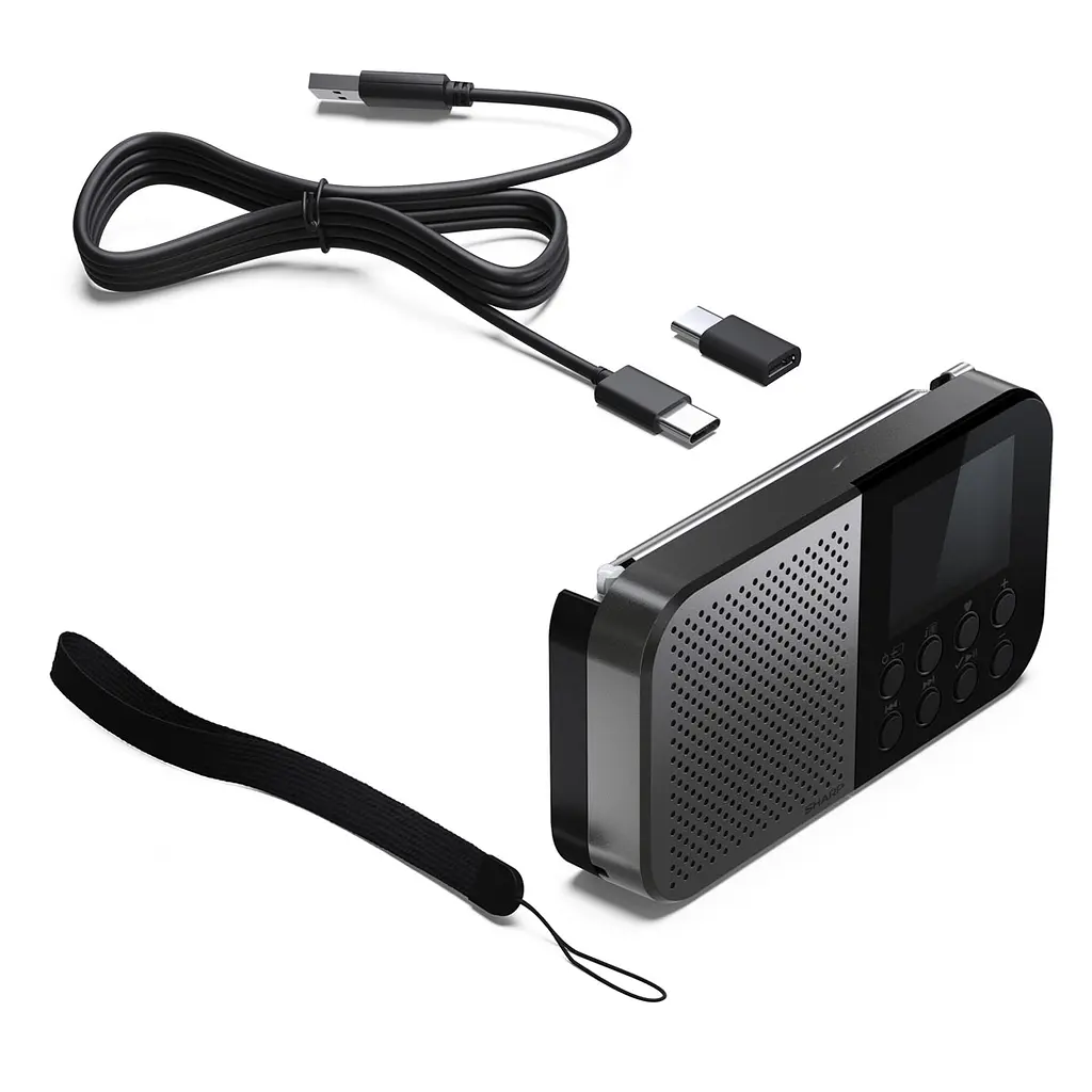 Радіоприймач Sharp DR-P520 Storm Grey - фото 4