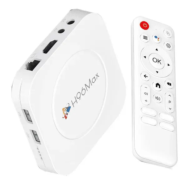 Смарт-ТВ-приставка Smart TV Box Android 14 H96 MAX M1 Plus 4/32 - фото 2