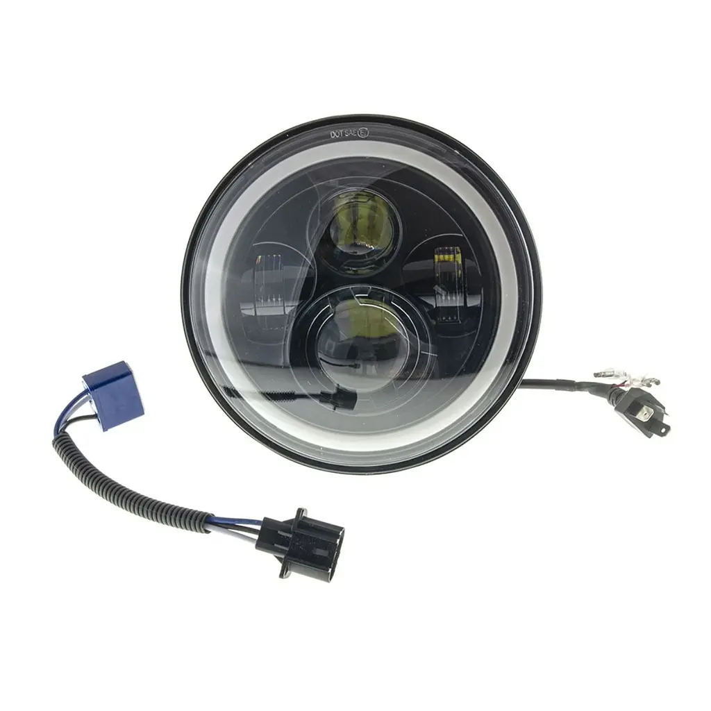 Cвітлодіодна фара WL-JP2 7" 70W Hi/Low Cyclone (НФ-00003090) - фото 3