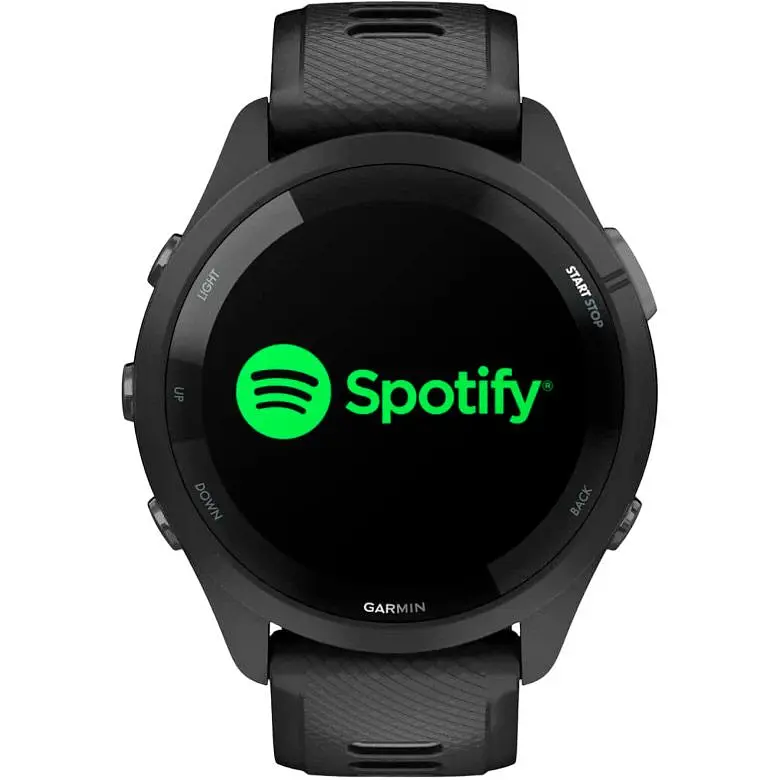 Смарт-годинник Garmin Forerunner 265 Black Bezel and Case with Black/Powder Gray Silicone Band 010-02810-10 [89347] - фото 5