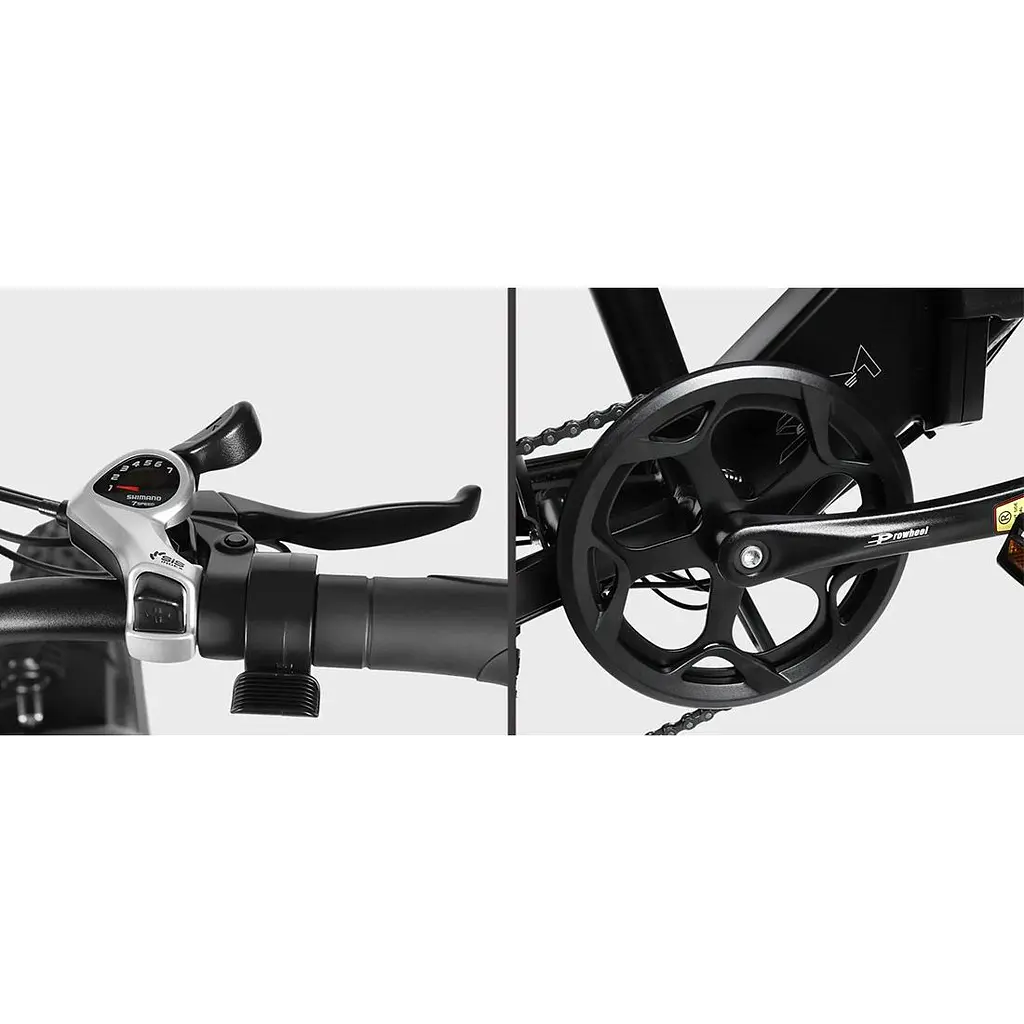 Електровелосипед Samebike LOTDM200-II Black [131845] - фото 5