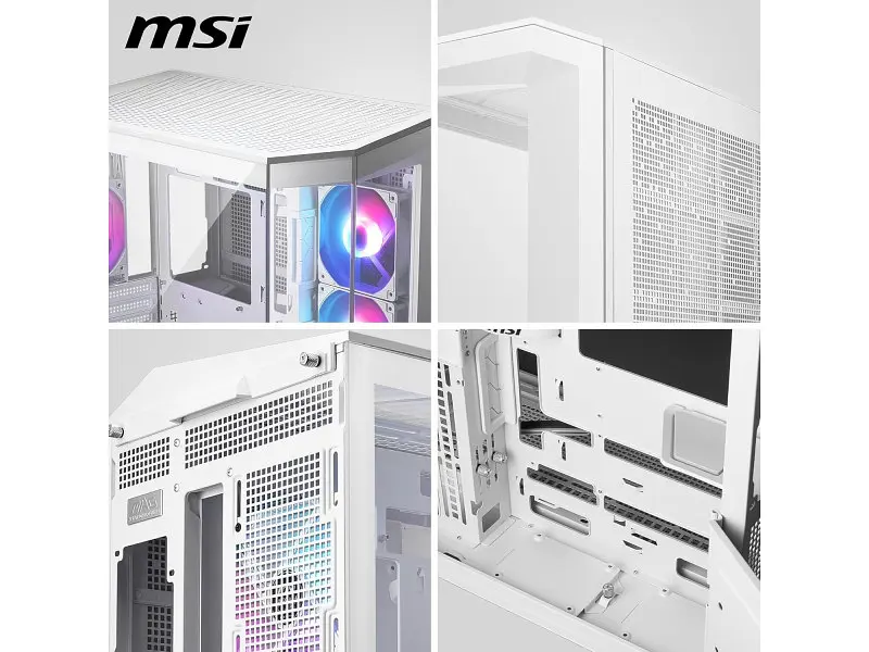 Корпус MSI MAG PANO 100R PZ WHITE - фото 3