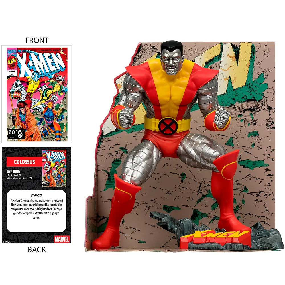 Фігурка Marvel Colossus - 1:10th Scale Collectible with Scene X-Men 1 18 см - фото 2