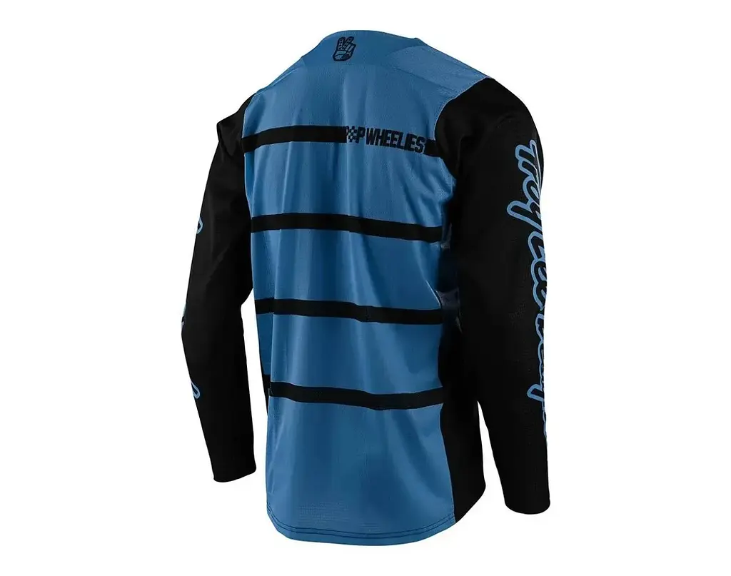 Велоджерси Troy Lee Designs Skyline L/S Jersey Diffuze Blue/Black S (1106-341890012) - фото 2