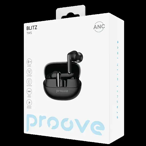 Навушники TWS Proove Blitz with ANC black UA - фото 4