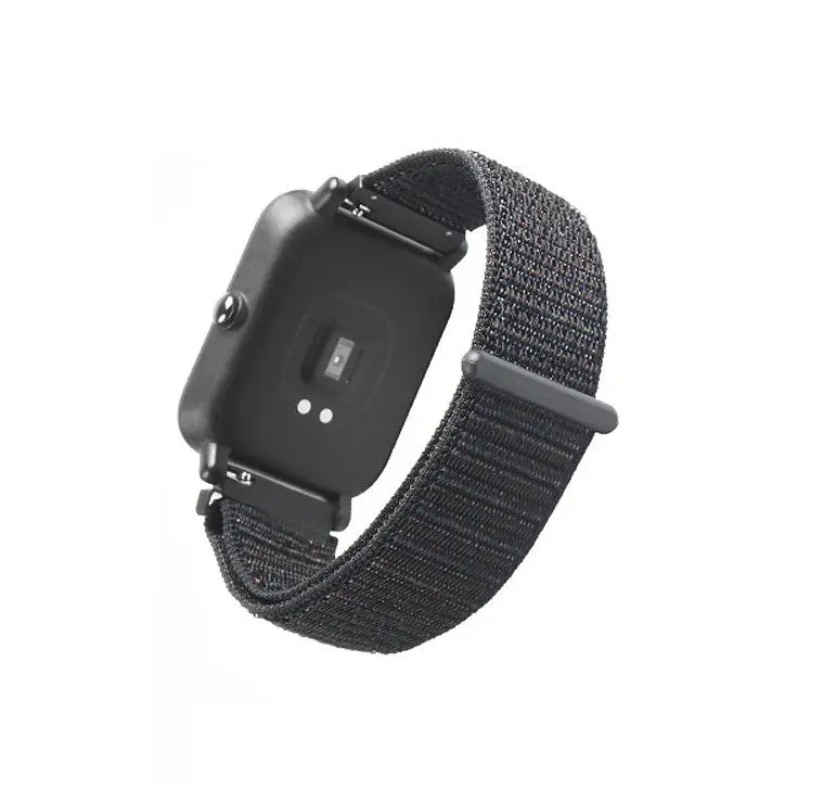 Нейлоновий ремінець для годинника Xiaomi Huami Amazfit Sport SmartWatch Black - фото 2