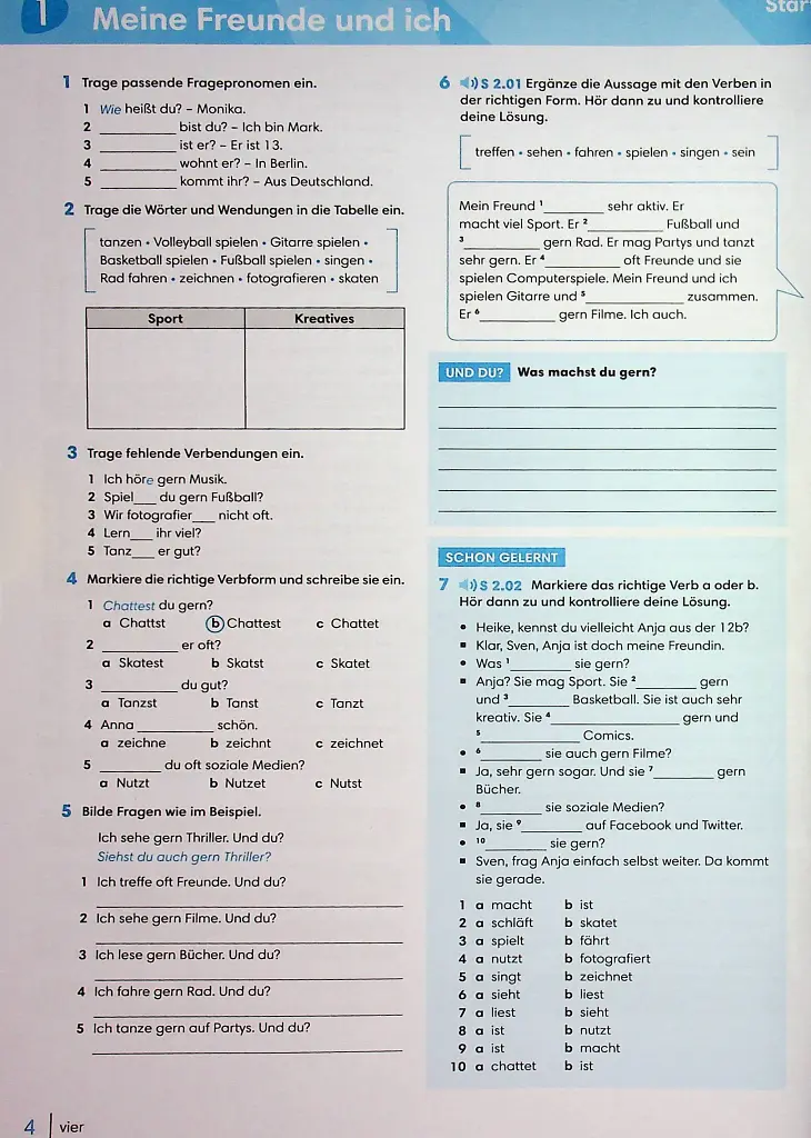 Perfekt für die Ukraine 2. Arbeitsbuch A1+/A2 - Тетяна Мережко - фото 3