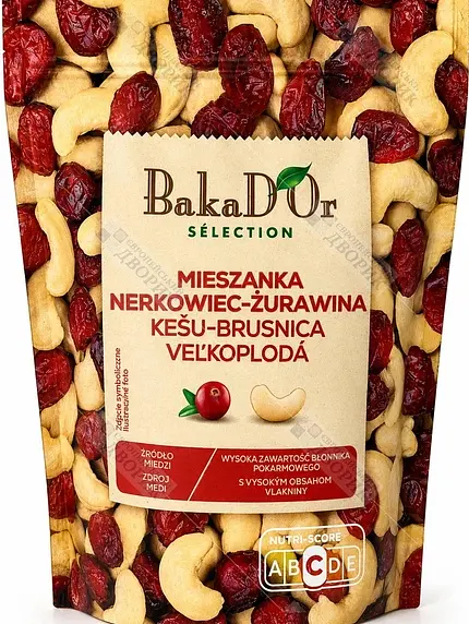 Суміш кеш'ю та журавлини Baka DOr Mix (5900587048677)