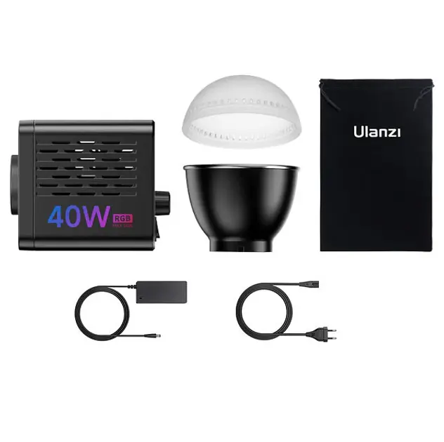 Видеосвет Ulanzi Vijim 40W RGB COB Fill Light UV-L024 40WRGB Black - фото 10