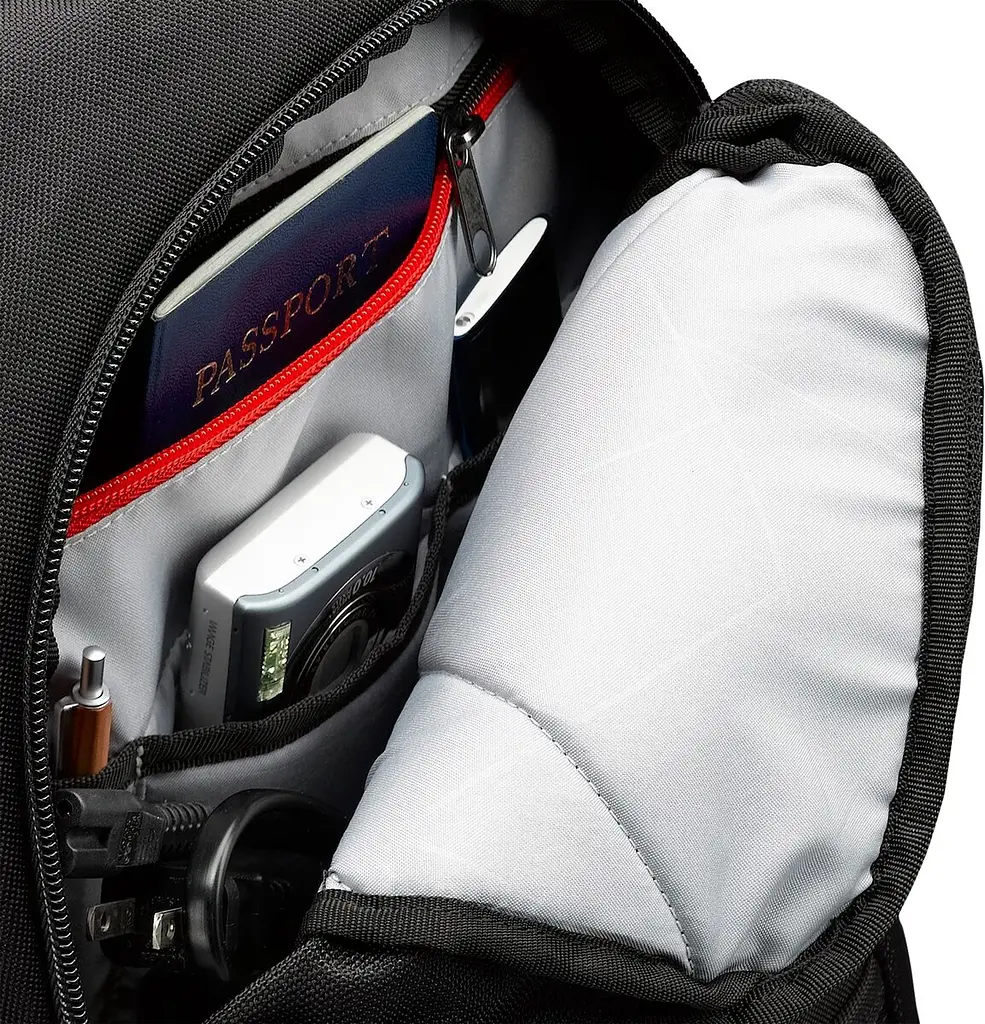 Рюкзак для ноутбука Case Logic Laptop Backpack DLBP116K 15.6" black (DLBP-116K) (3201268) - фото 4