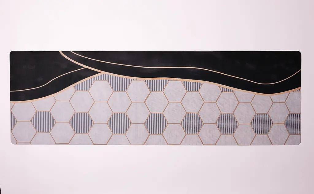 Набір килимків діатомітових для кухні Honeycomb 58*38 см/118*38 см Yiwu HP-42-208 - фото 3