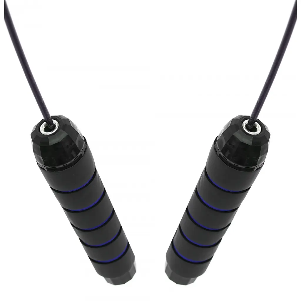 Скакалка швидкісна для кросфіту Cornix Speed Rope Classic XR-0147 Black/Blue - фото 3