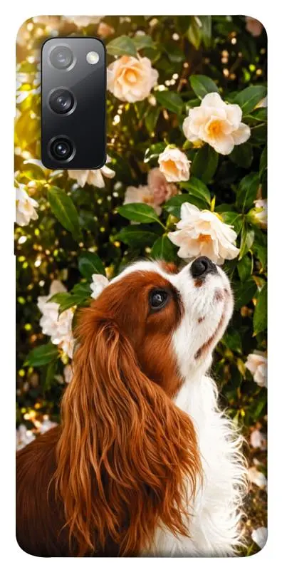 TPU чохол Demsky Flower spaniel для Samsung Galaxy S20 FE
