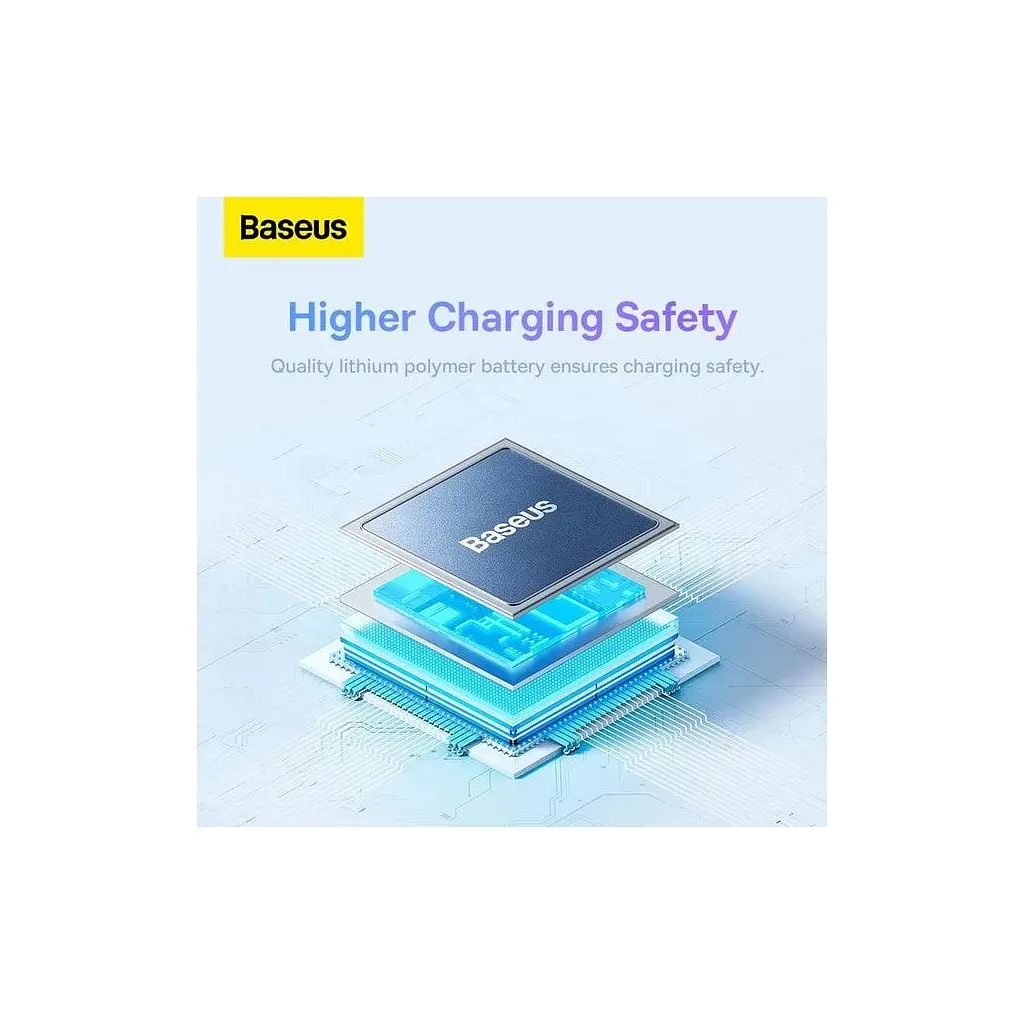 Батарея універсальна Baseus Airpow 30000mAh 20W PD/3.0, QC/3.0, black (PPQD090101) - фото 6