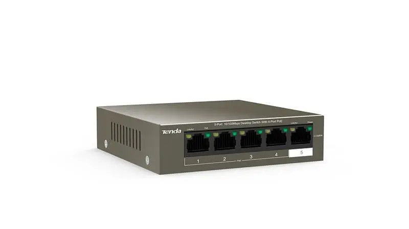 Комутатор Tenda TEF1105P-4-38W - фото 2