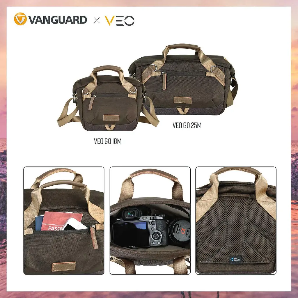 Сумка Vanguard VEO GO 25M Khaki-Green (VEO GO 25M KG), Хакі - фото 7