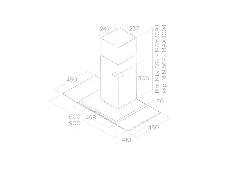 Витяжка Elica Flat Glass IX/A/60 - фото 4