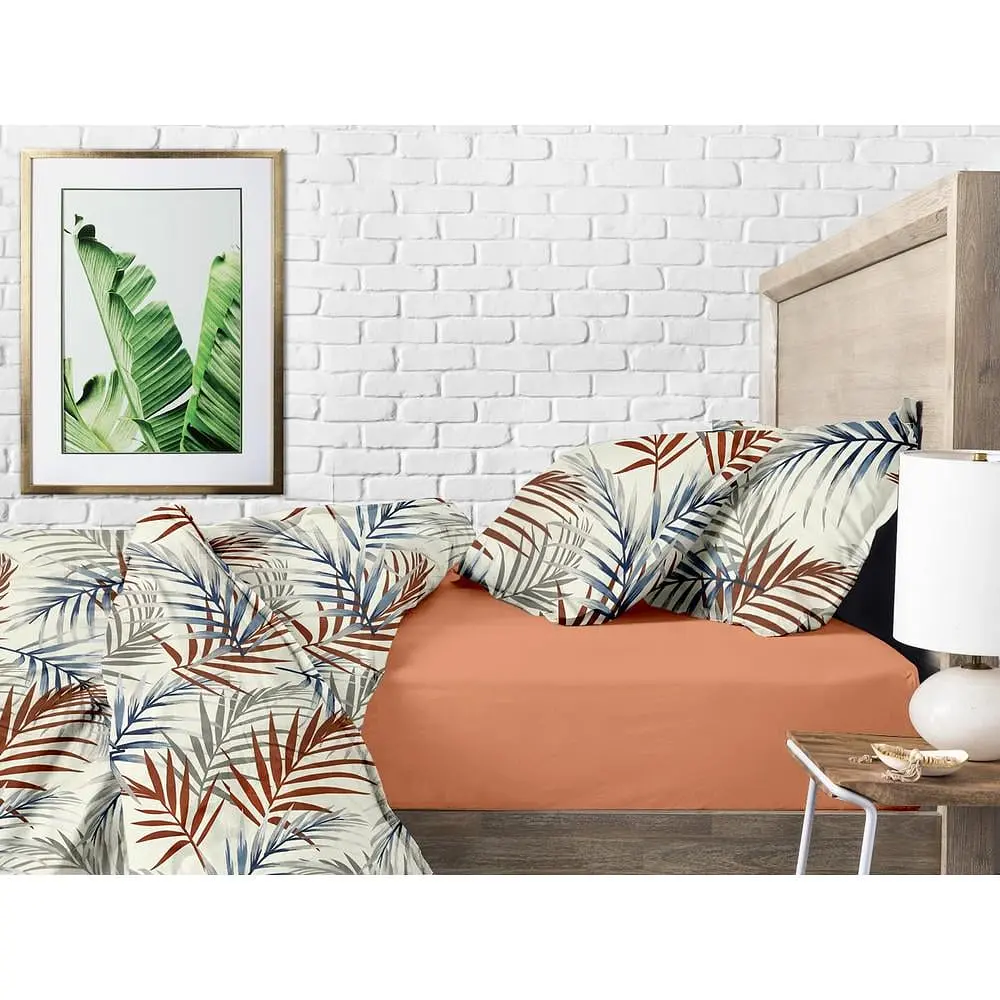 Підліткова постільна білизна BEIGE FOLIAGE COSAS (4822052079546) - фото 3
