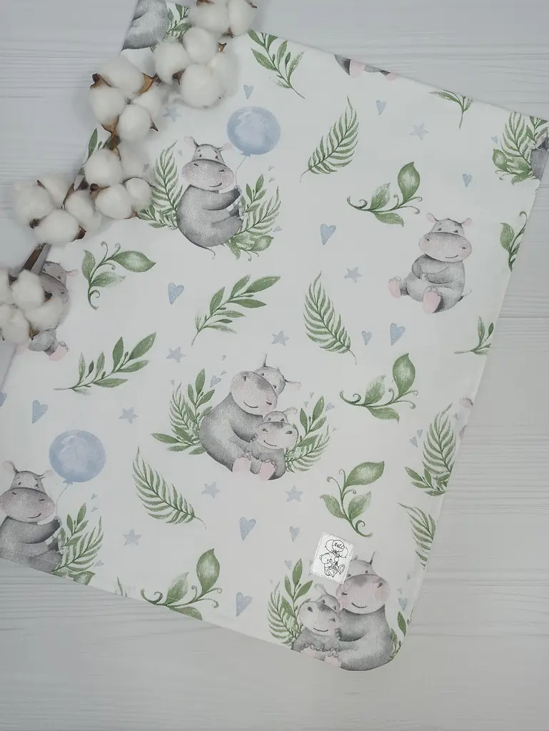Букет з пелюшок для немовлят a.l.babybox Бегемотик (BU 18294971) - фото 8