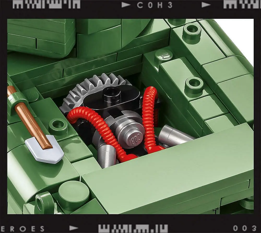 Конструктор CОВІ танк 1:35 Sherman M4A1 3044 - фото 8
