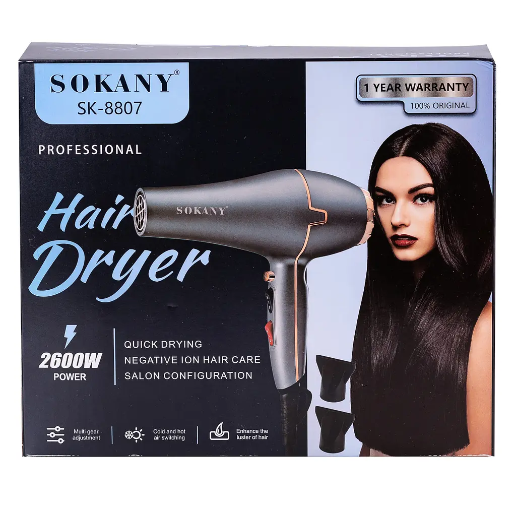 Фен Sokany SK-8807 - фото 7