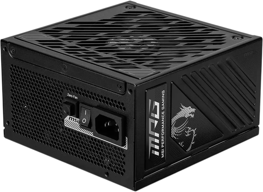 Блок живлення MSI MPG GS 850W 80+ Gold (MPG A850GS PCIE5) - фото 2