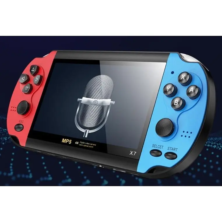 Ігрова приставка XPRO PSP 7 портативна консоль з встановленими 1000 ігор 8gb  - фото 4