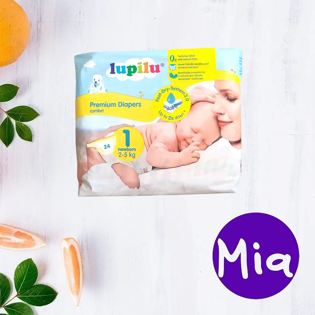 Підгузки Lupilu Premium 1 2-5кг 24шт