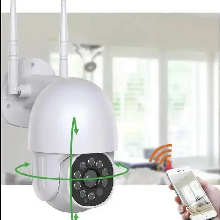 Вулична IP WiFi камера відеоспостереження поворотна 360 CAMERA 2mp 1080 - фото 3