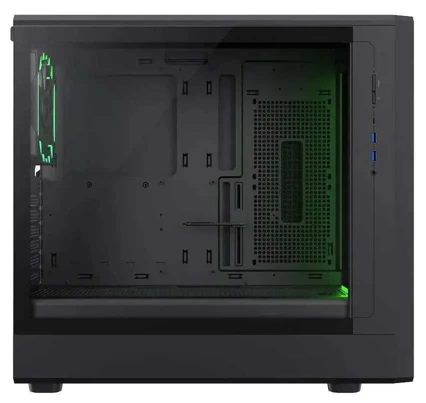 Корпус GameMax Claw 460 Tempered Glass без БЖ Black (CLAW 460 BK) - фото 11