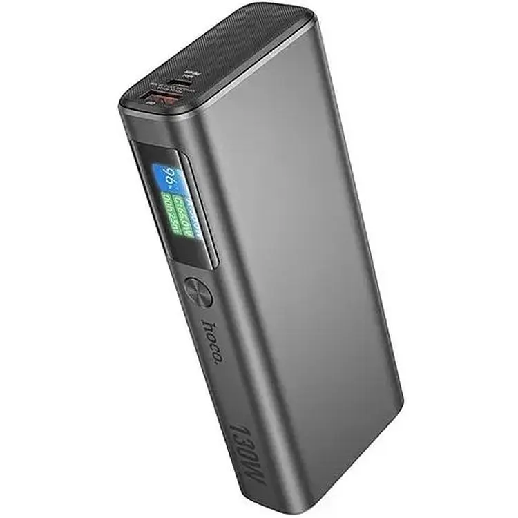 Портативная батарея Hoco Q17B Electric 130W 20000 mAh Space Grey - фото 4