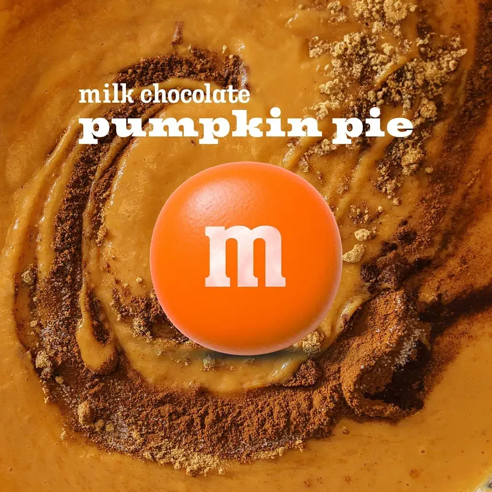 Драже M&M's Halloween Milk Chocolate Pumpkin Pie Candy 210 г - фото 7