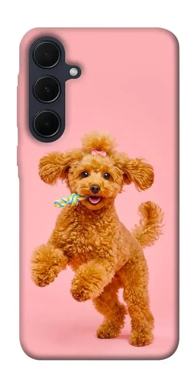 TPU чохол Demsky Happy poodle для Samsung Galaxy A55