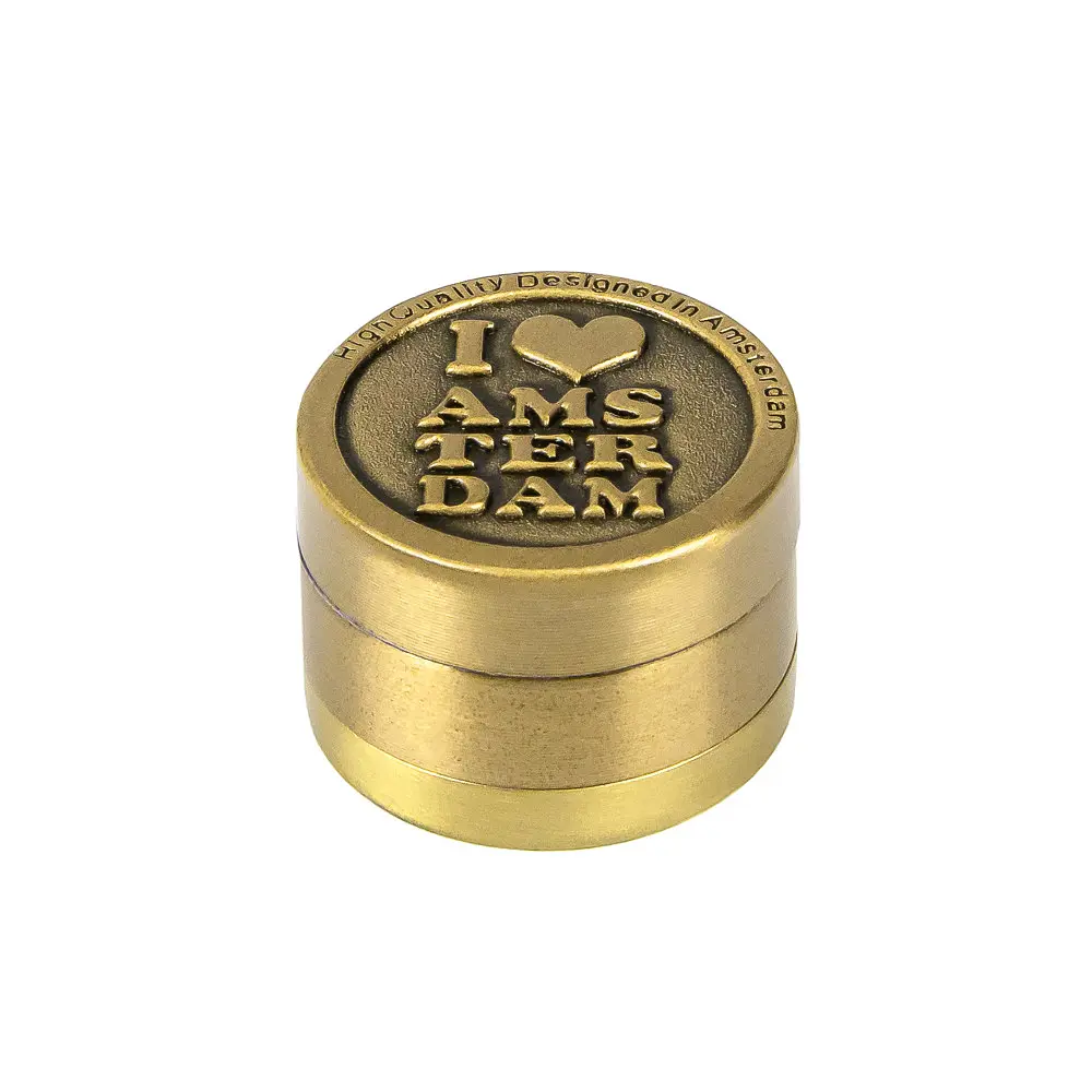 Гриндер для подрібнення тютюну HL-246 I Серце Amsterdam Gold (10929) - фото 2