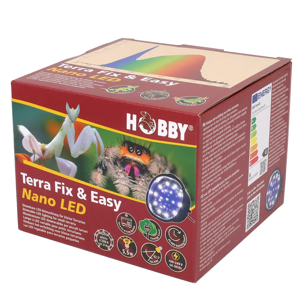 Світильник LED для тераріумів Hobby Terra Fix & Easy Nano LED 5.5 W (37610) - фото 3