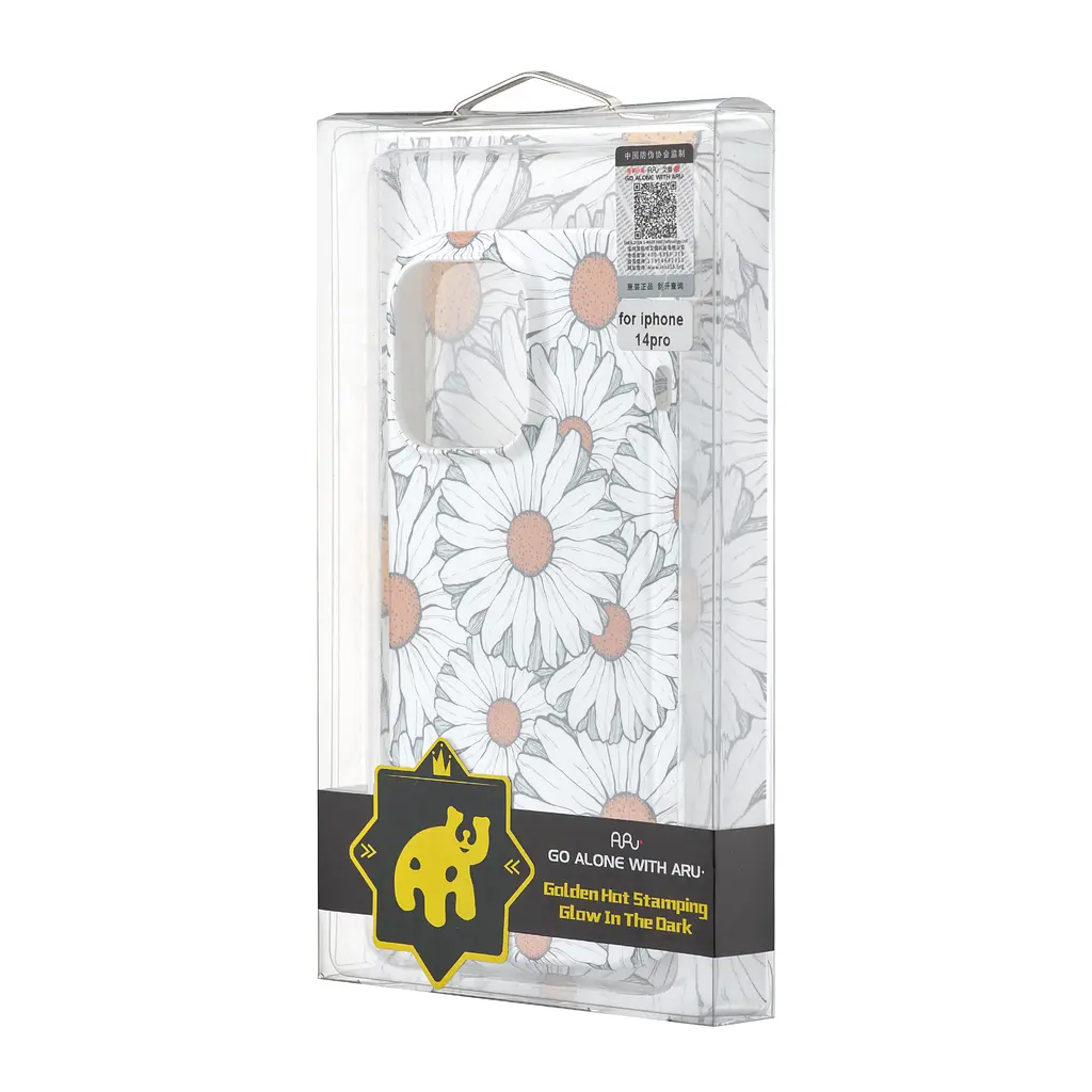 Чохол Lum Neon (світяться у темряві) iPhone 14 Pro Camomile - фото 2